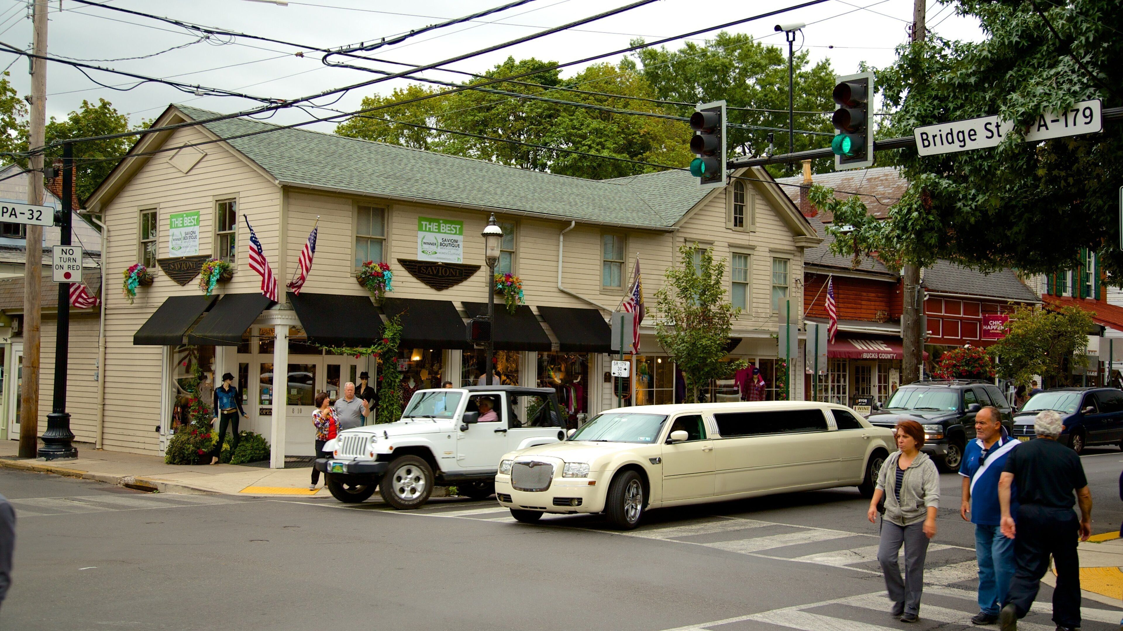 New Hope das einen Stadt