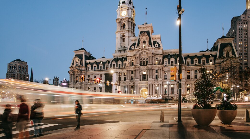 Center City which includes street scenes, night scenes and a city