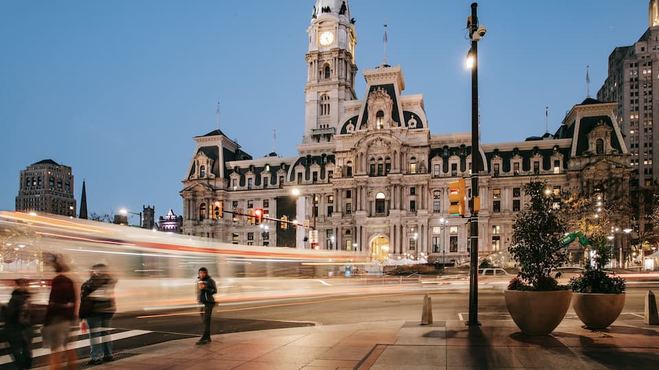 Center City which includes street scenes, night scenes and a city