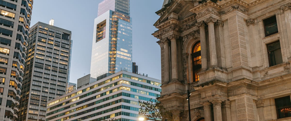 Center City showing a city