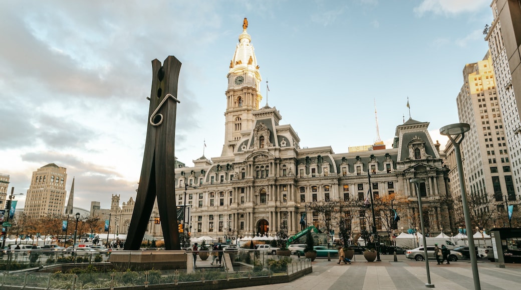 Center City which includes a monument, a city and heritage architecture