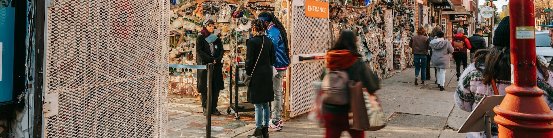 Center City featuring street scenes