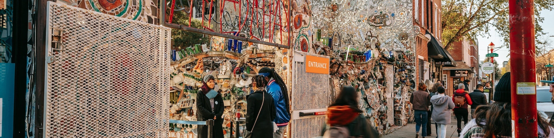 Center City featuring street scenes