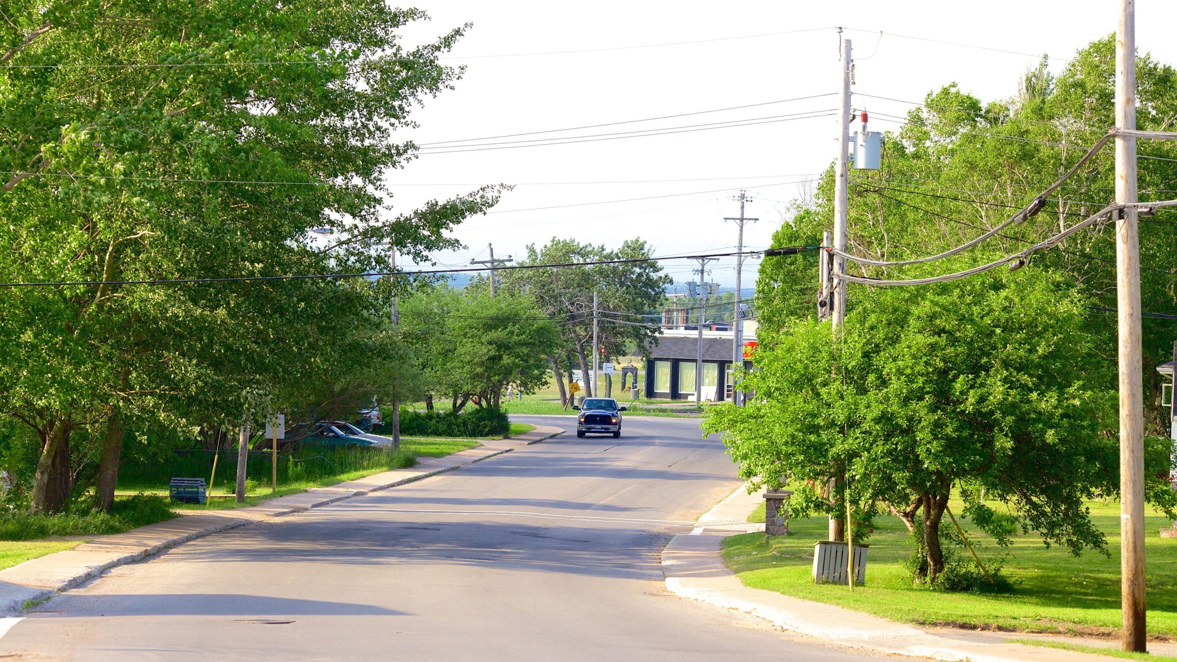 Deer Lake - Corner Brook som viser gatescener