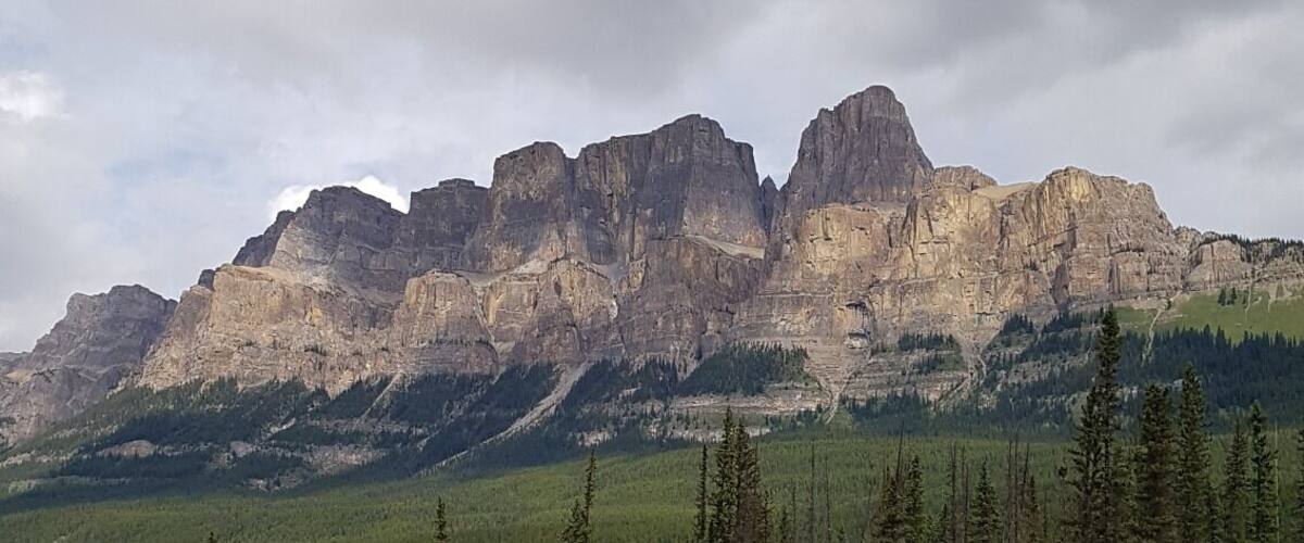 The clouds actually made this more interesting!