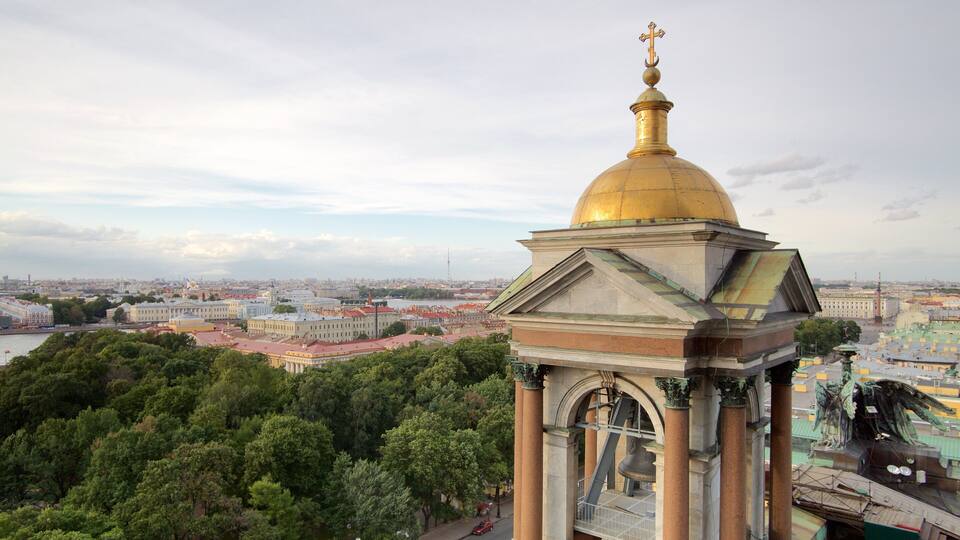 Isaakskathedrale das einen Stadt und Kirche oder Kathedrale