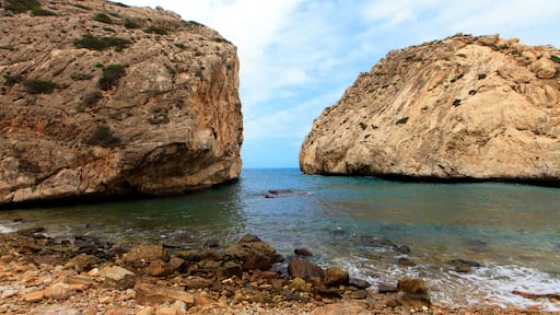 Rocks , sea and blue sky - Jebha Morocco