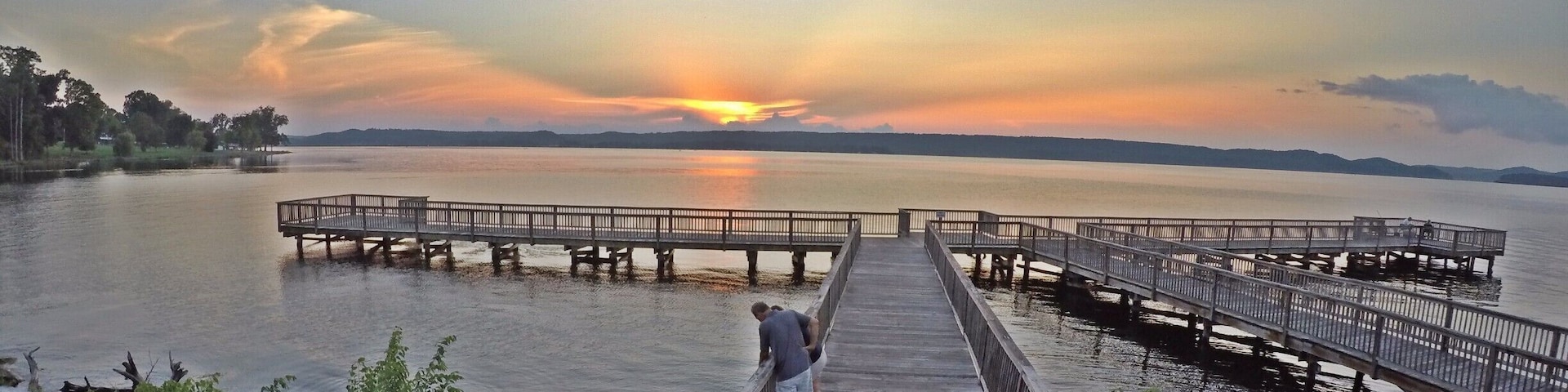 Sundown at Guntersville Lake, Guntersville ,Alabama