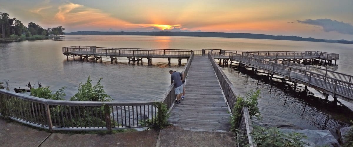 Sundown at Guntersville Lake, Guntersville ,Alabama
