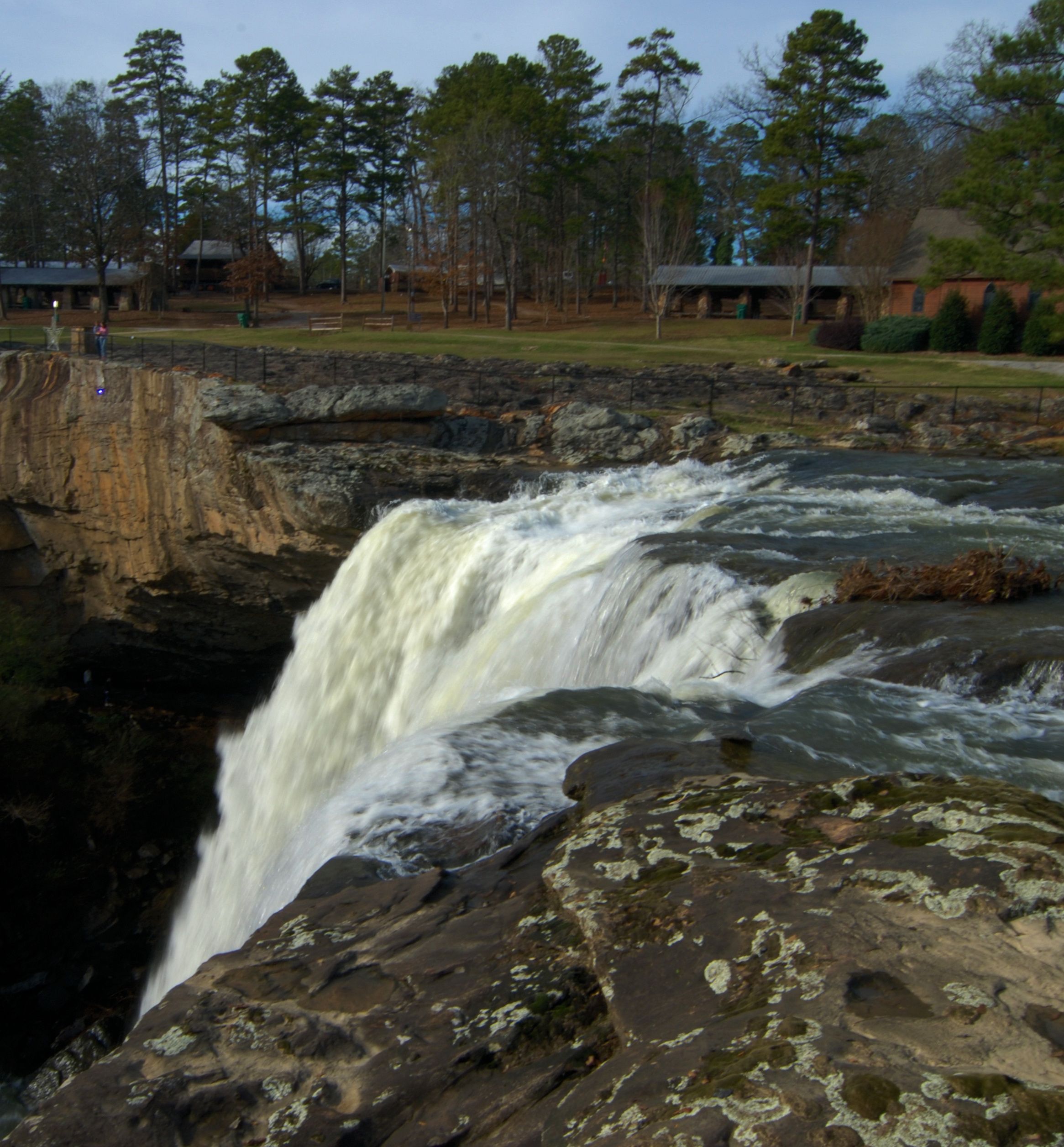 Noccalula Falls in Gadsden, Alabama