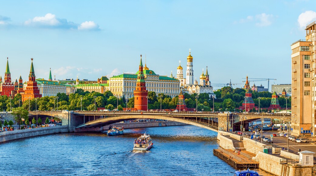 Kremlin across Moskva river