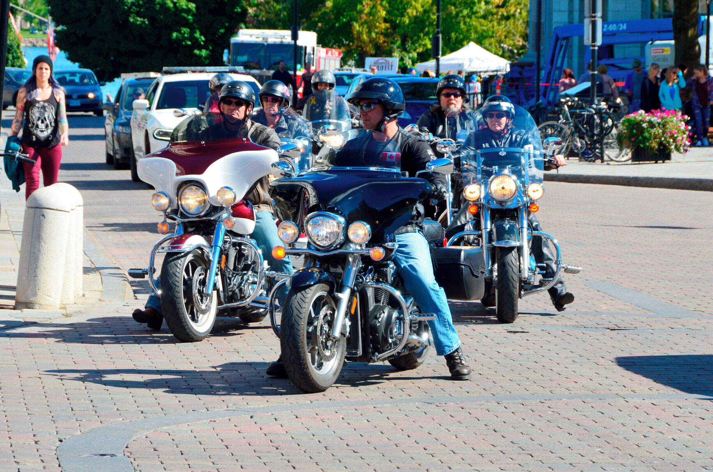 Riding Out!
Kingston, Canada.