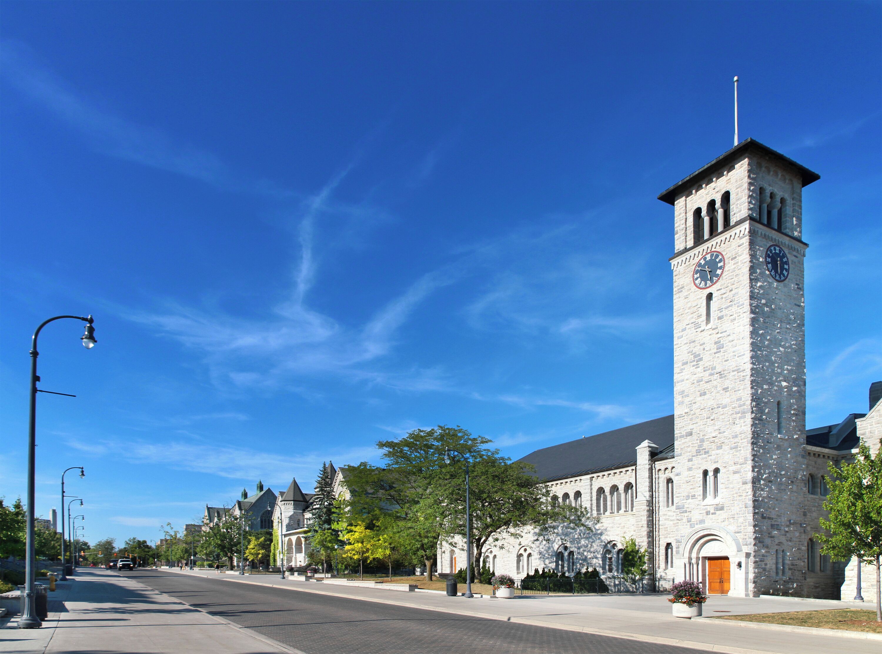 Grant Hall and Street Queen's University, Kingston, Ontario