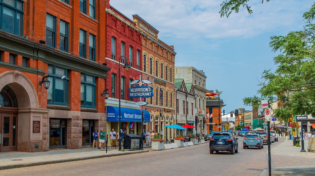 Kingston which includes street scenes