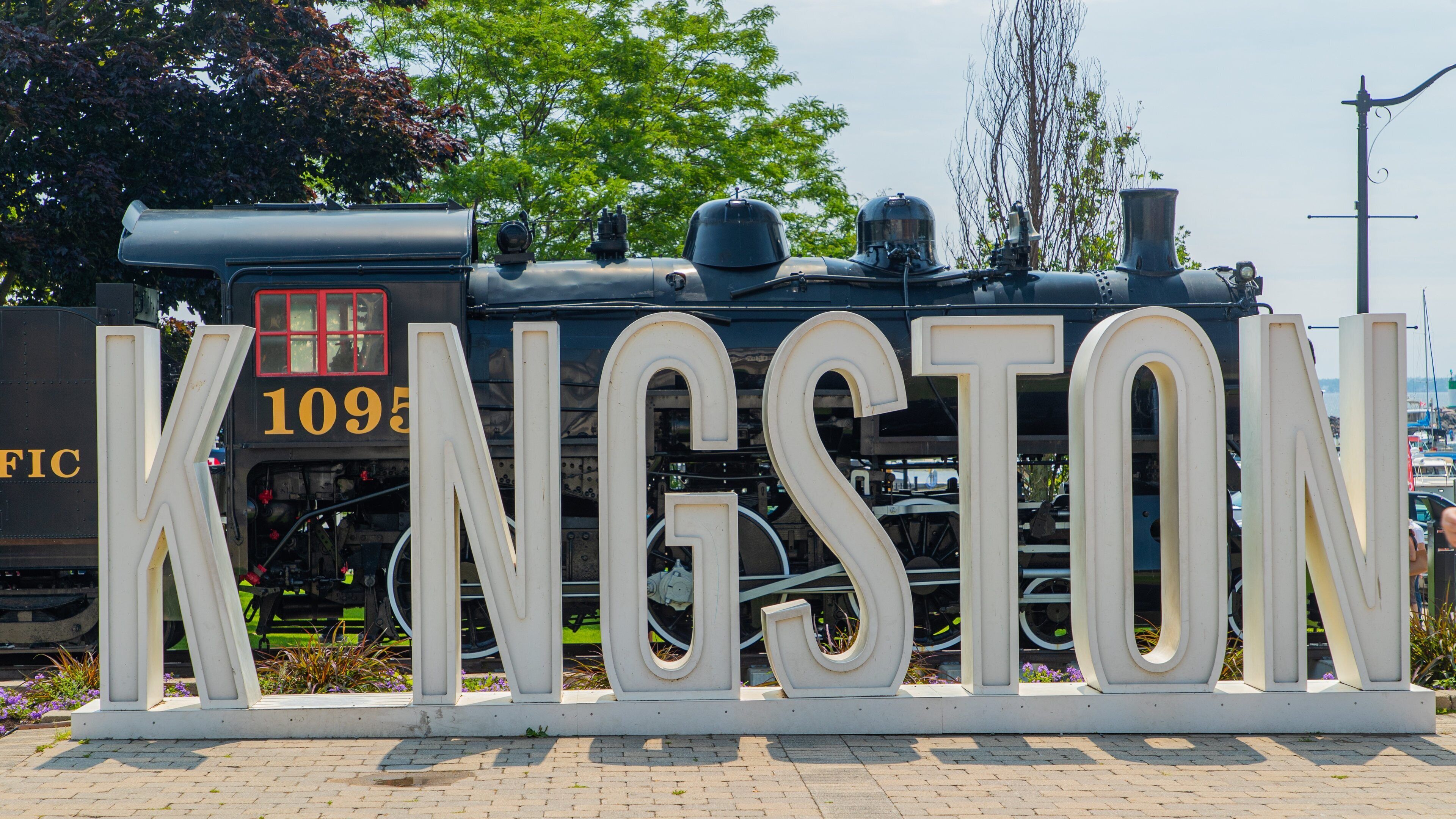 Kingston which includes railway items and signage