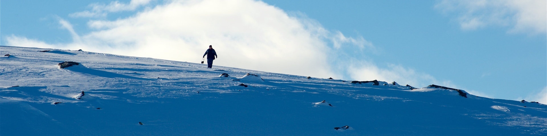 Central Alberta showing mountains, hiking or walking and snow