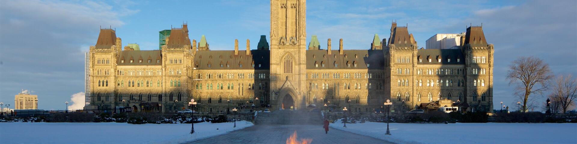 Downtown Ottawa which includes heritage architecture