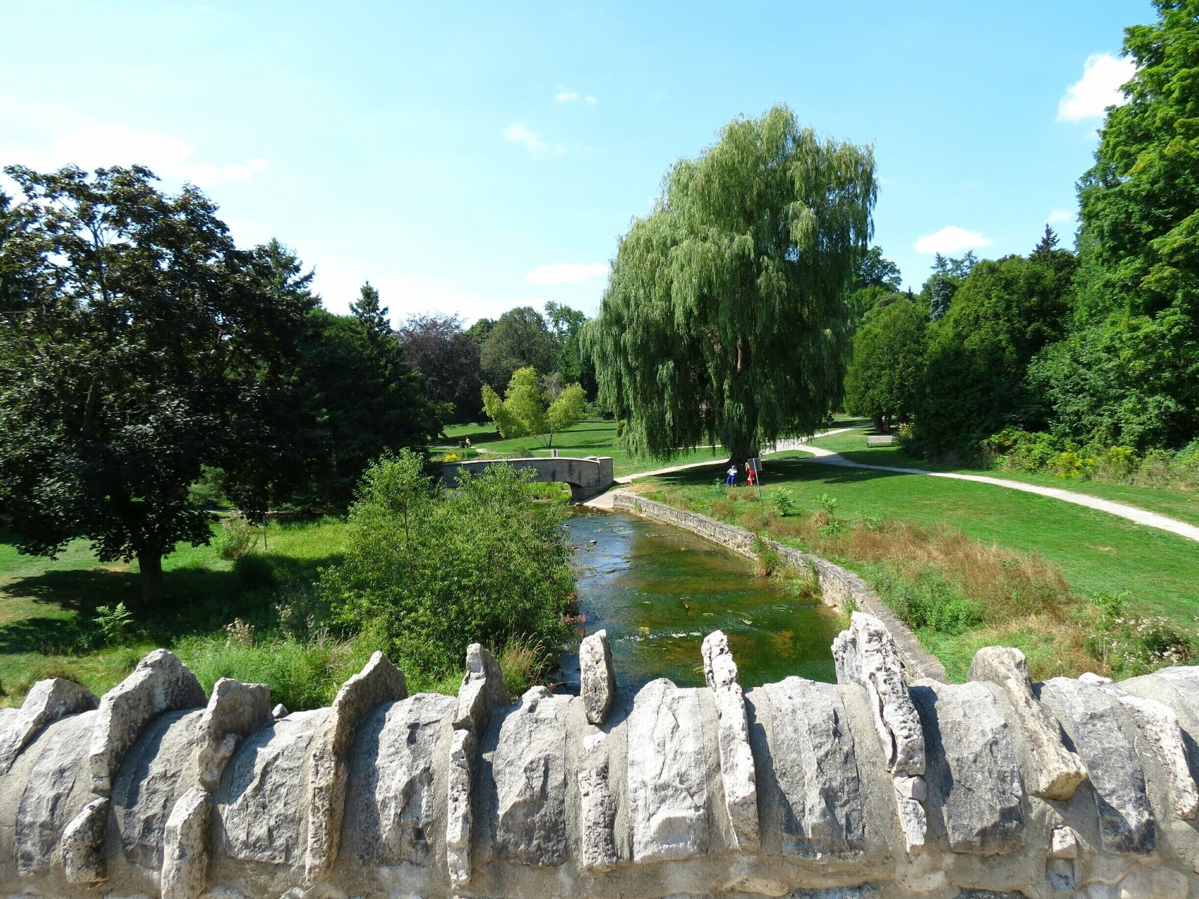 Take a stroll through the park above Webster Falls. It's a nice area to have a picnic or just enjoy the day around the Spencer Gorge/Webster Falls Conservation Area.