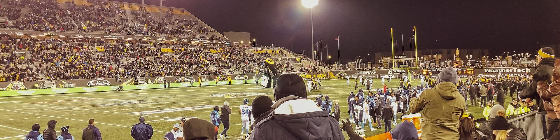 If you really want to know what the vibe of Hamilton is like, be sure to check out a Hamilton Ticats football game. The Canadian Football League has different rules than the National Football League in the US. However, the CFL game is very exciting, and Hamilton has some of the most passionate fans in the league. The team does a good job of keeping things family friendly, too, with the highlight being a play area in the stadium, for little ones to run and climb on.
#hamilton #ontario #canada #football #familyfun
#kidsfun