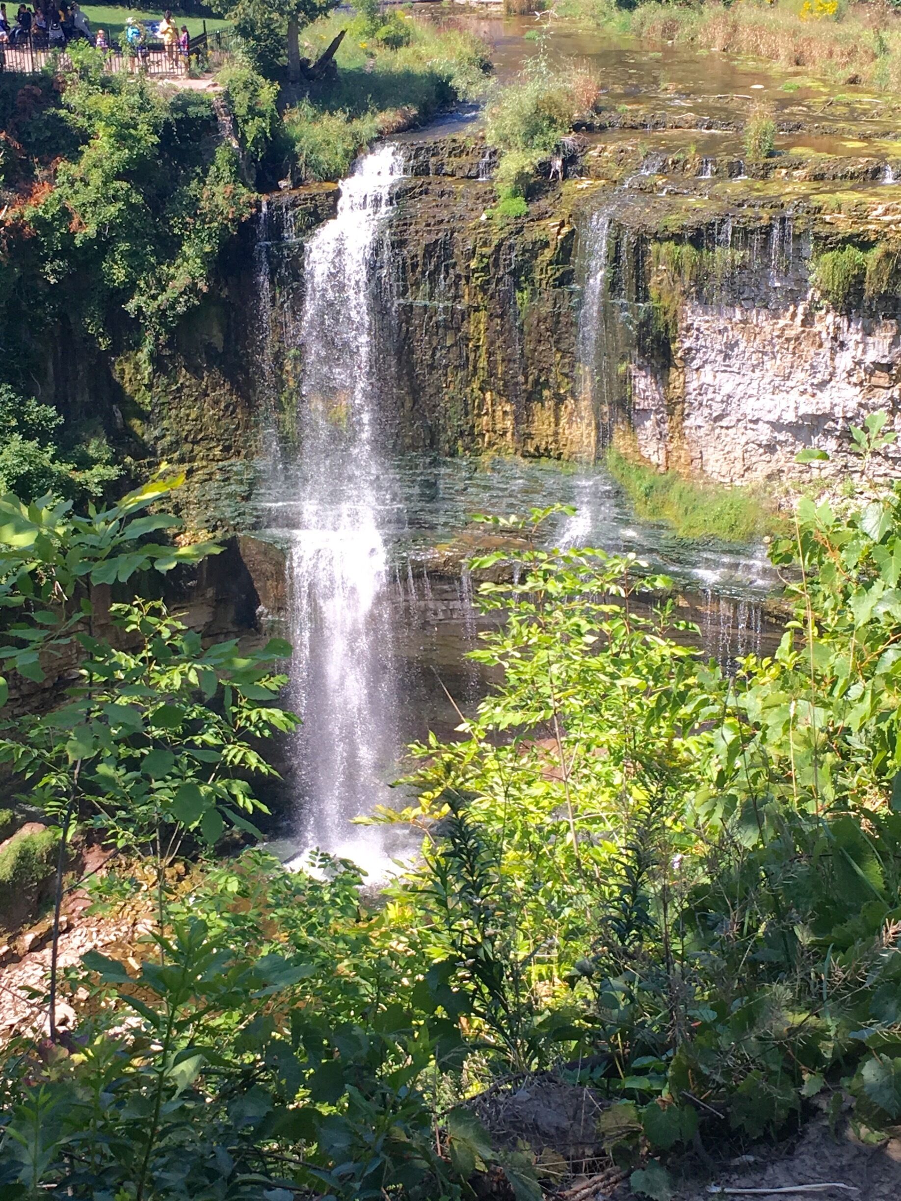 The fall from the top