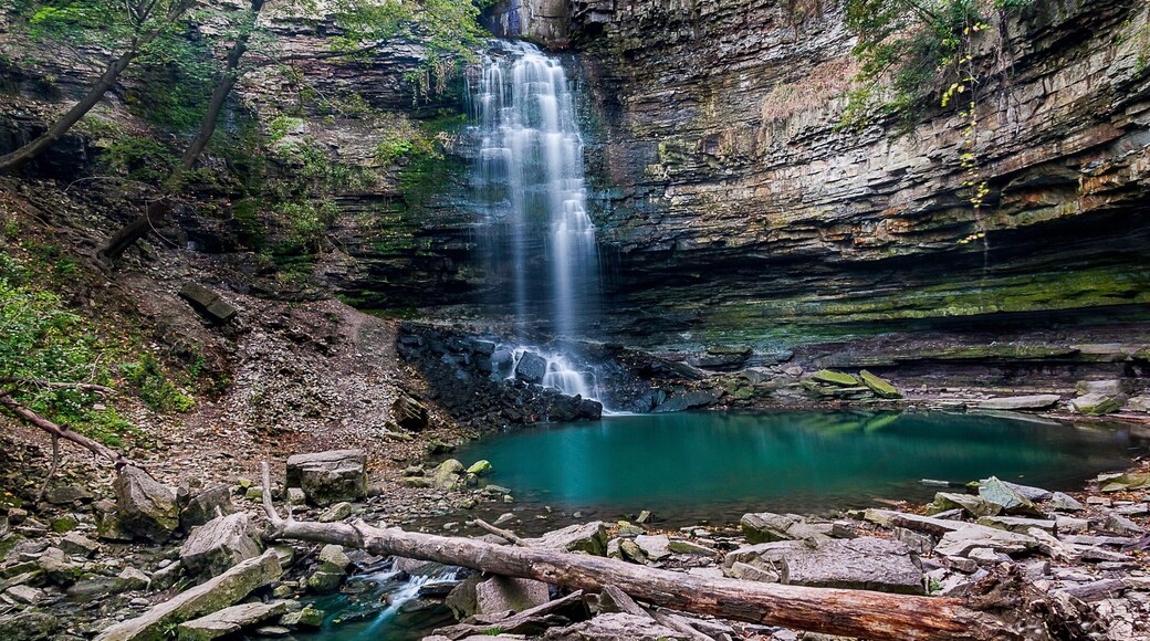 Hidden in the middle of the Hammer, this interesting ribbon falls and the adjoining pools always make for a great image. #BVSTROVE