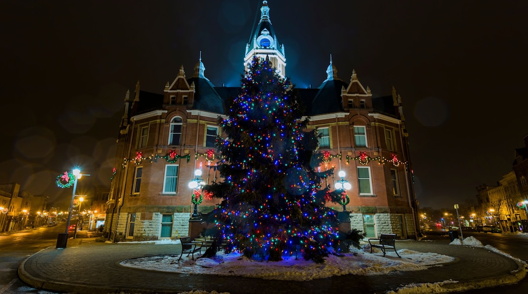 Stratford City Hall Christmas Decorations