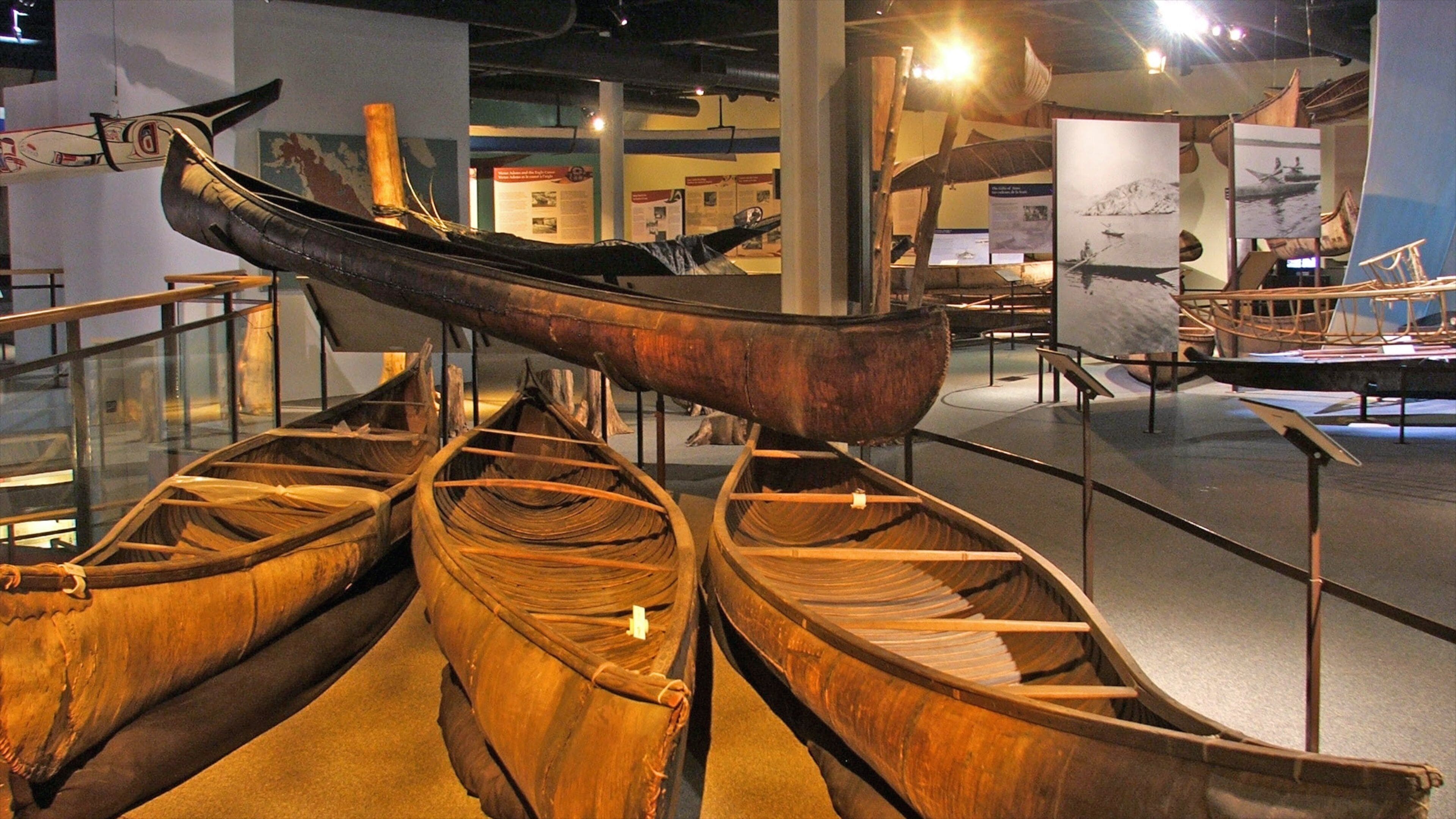 Peterborough showing interior views