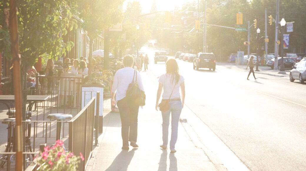 Peterborough showing street scenes