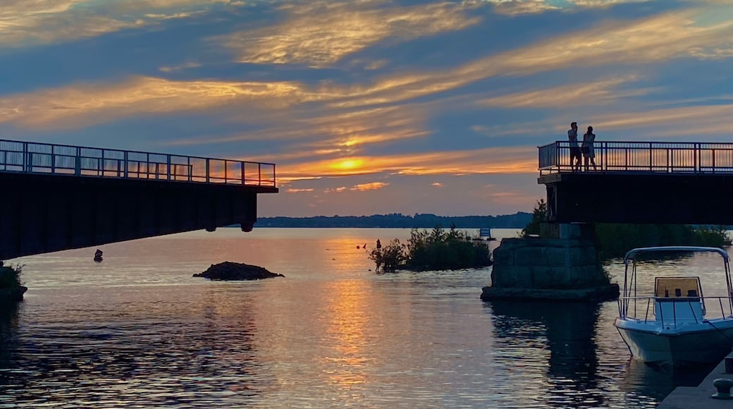 Sunset on Cameron Lake