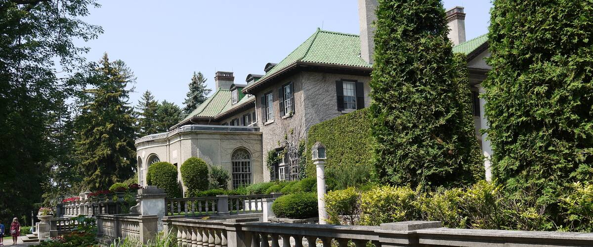 This was the home of R.S. McLaughlin, the Canadian Auto Baron and founder of General Motors Canada.
