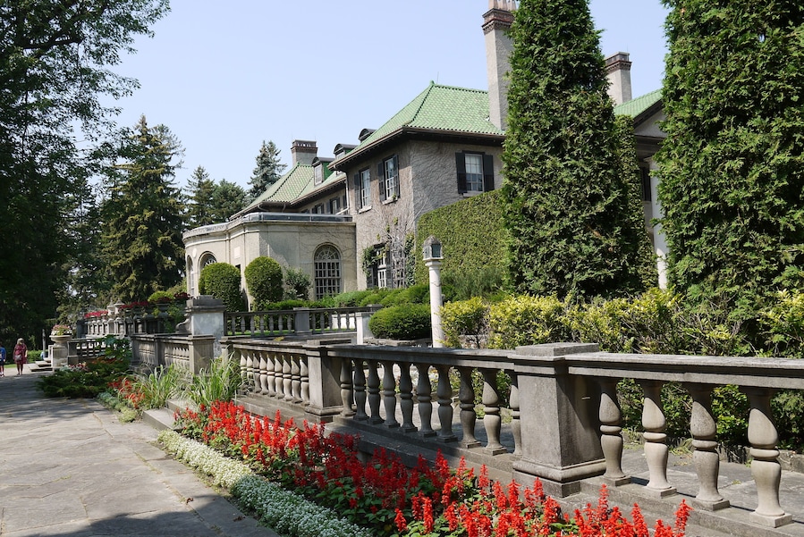 This was the home of R.S. McLaughlin, the Canadian Auto Baron and founder of General Motors Canada.
