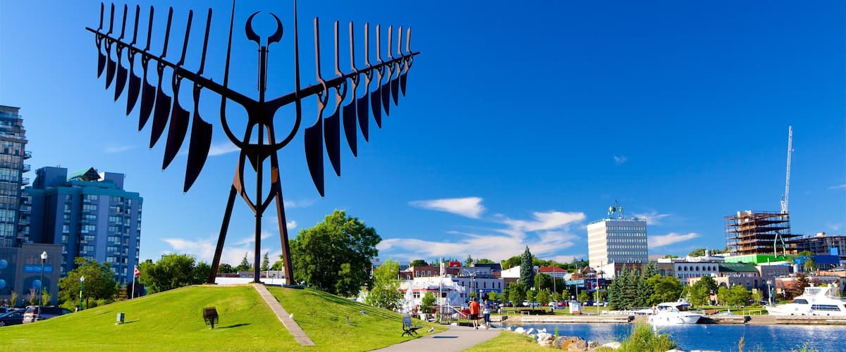 Barrie - Orillia which includes a park and outdoor art