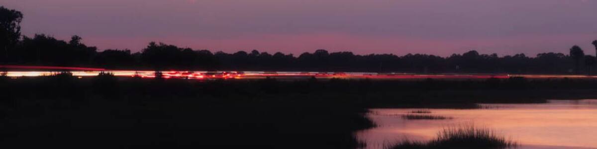 Gotta love some marsh grass at sunset.