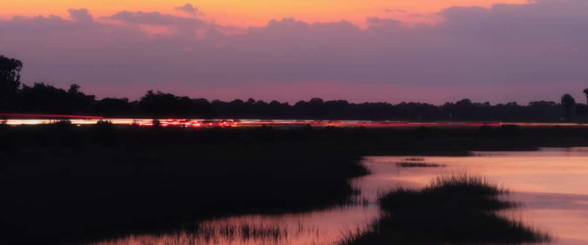 Gotta love some marsh grass at sunset.