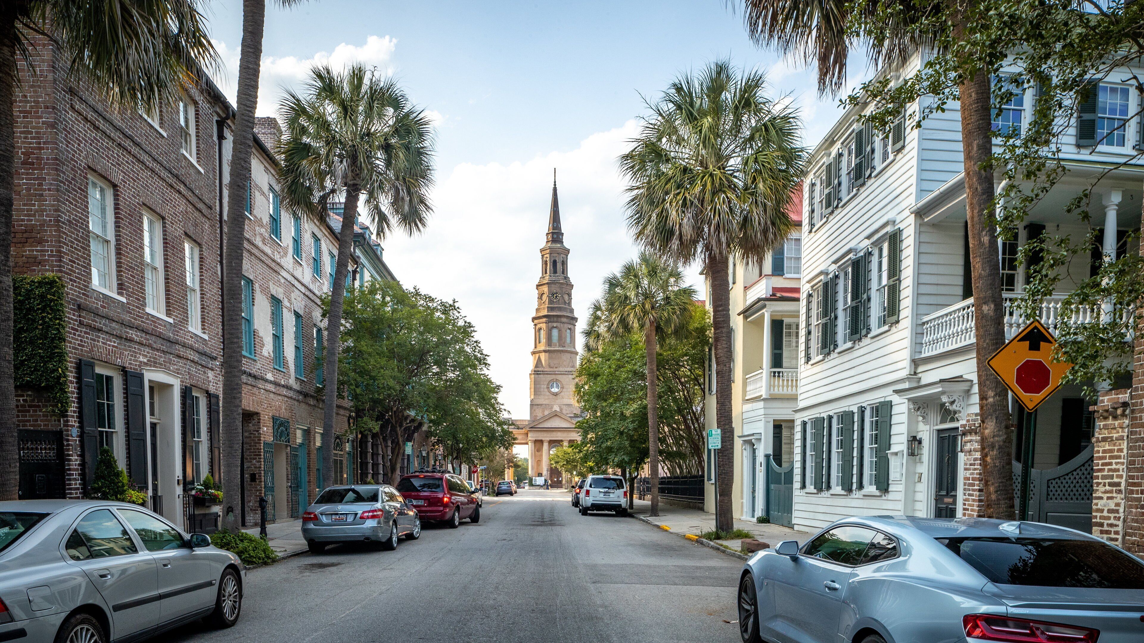 Charleston Historic District showing heritage elements