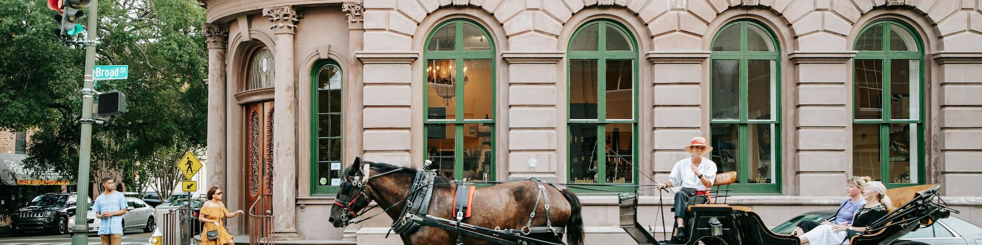 Charleston Historic District which includes heritage elements, horseriding and autumn leaves