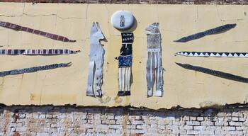 Folk art on the Square in Gainesville