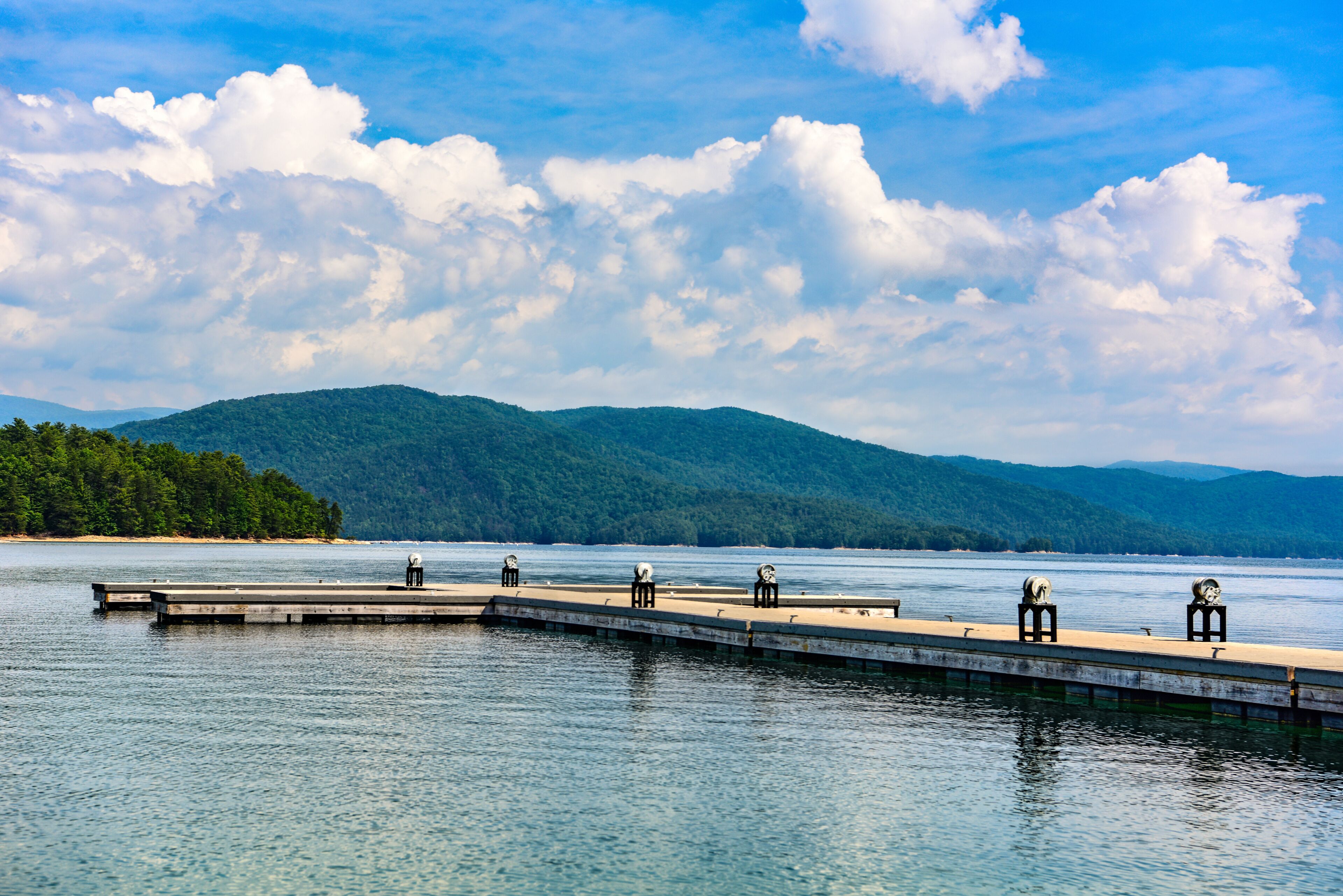 Lake Jocassee in Upstate South Carolina SC