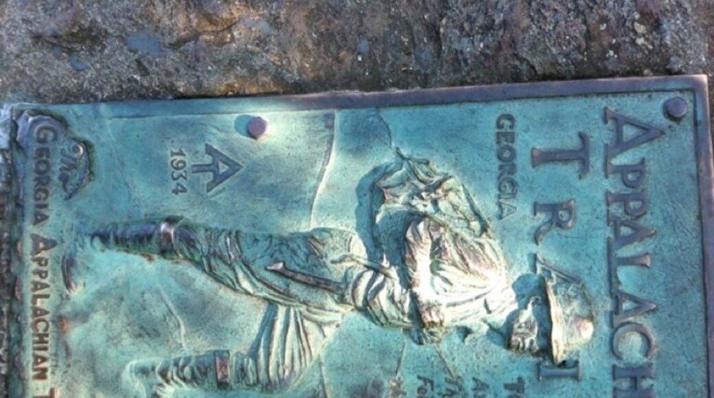 The start or end depending on direction of travel of America's longest foot path the Appalachian trail.