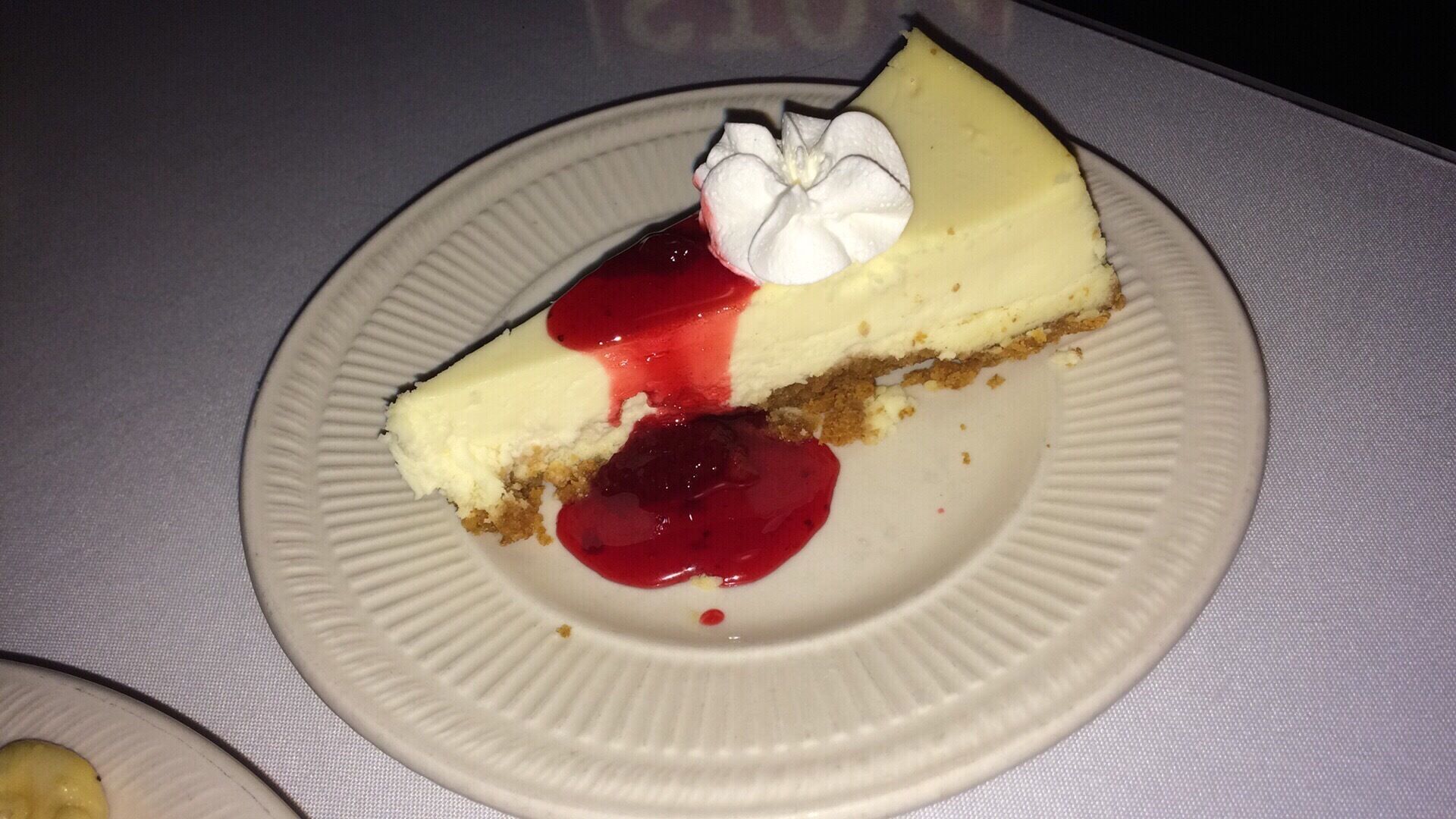 Strawberry Cheesecake.