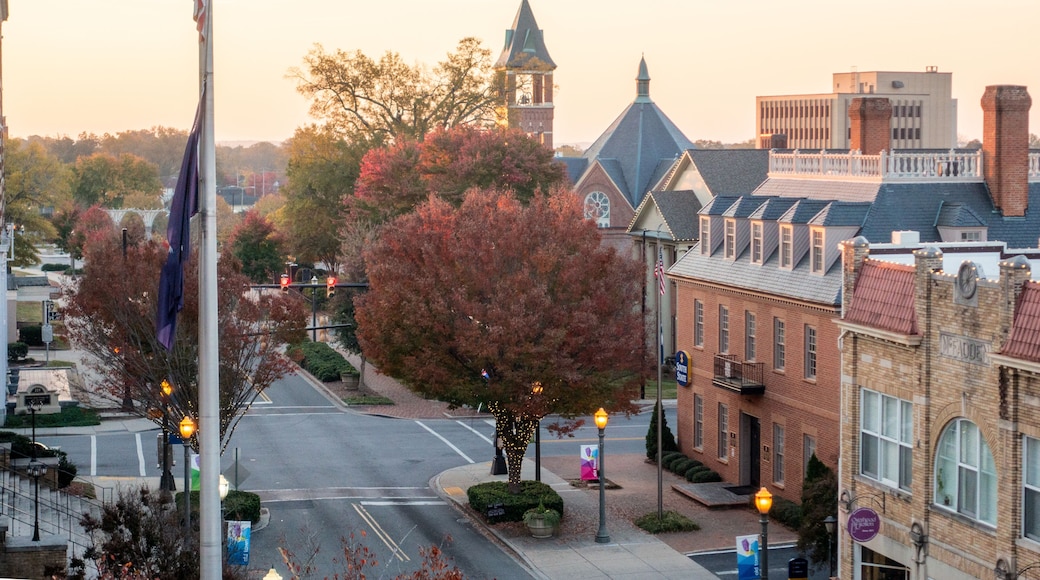 Rock hill south carolina downtown autumn season