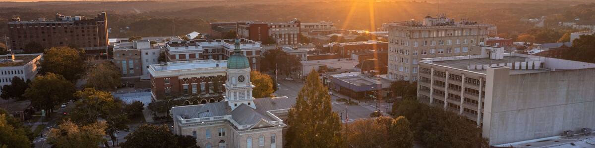 Athens, Georgia, USA at Dawn