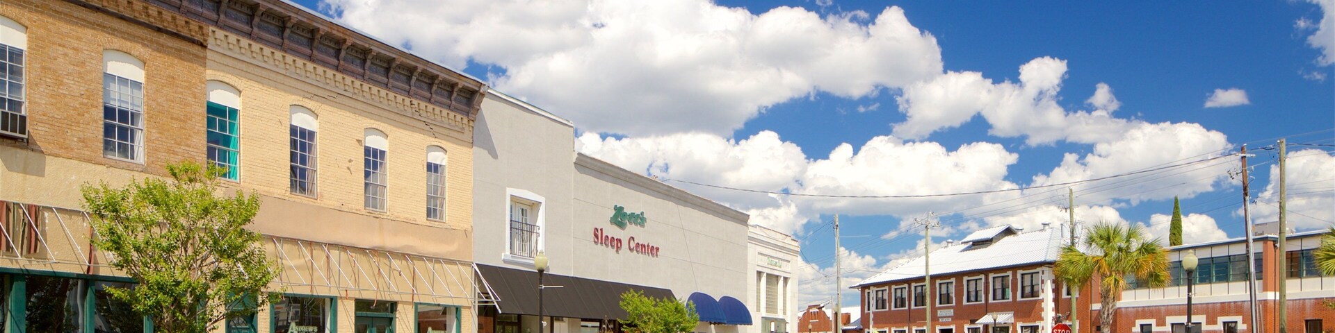 Waycross featuring a small town or village