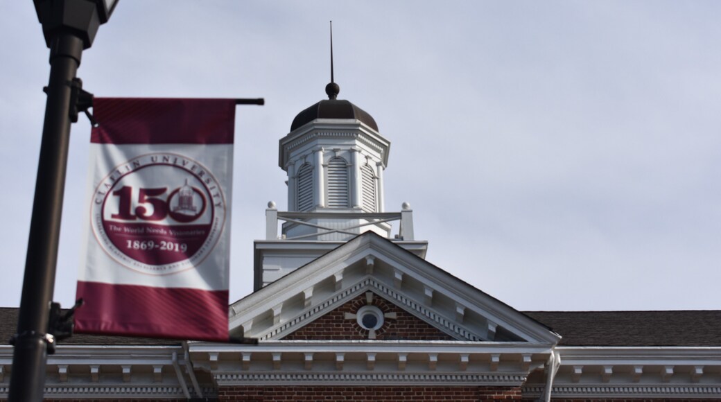 Claflin University, located in Orangeburg, South Carolina, was founded in 1869 by Alonzo Webster (1818-1887), a Vermont minister. Webster came to South Carolina to teach at the Baker Bible Institute in Charleston training African American ministers for the Methodist Episcopal Church (today the United Methodist Church). In 1869 he received a charter from the state of South Carolina to establish a college that would prepare freed slaves for the responsibilities of citizenship. The first charter banned discrimination among the faculty, staff and students, making the Academy the first South Carolina university open to all regardless of race. Nonetheless, all of the students at the Academy were African American.