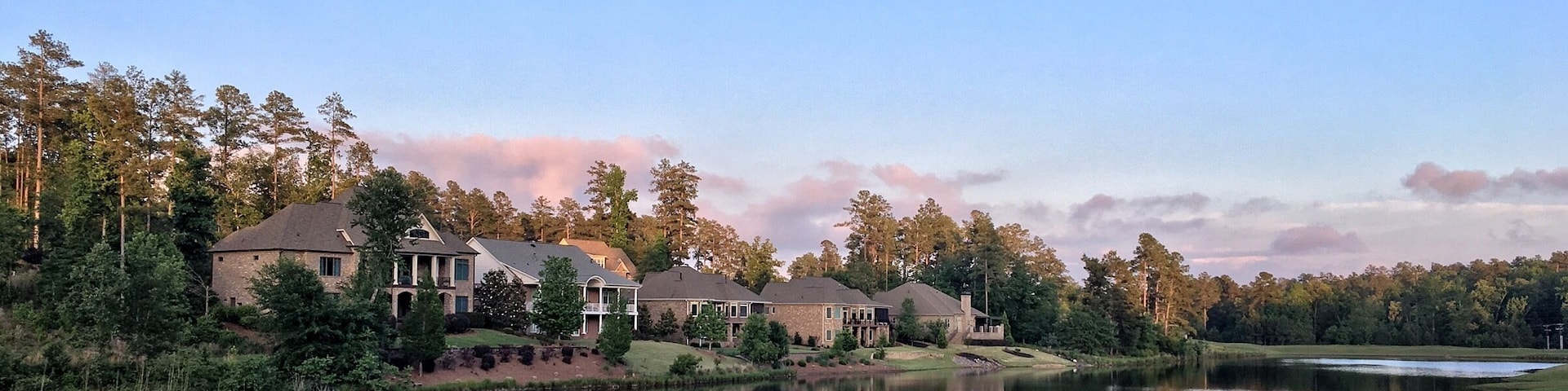 Neighborhood in Hollow Creek subdivision
