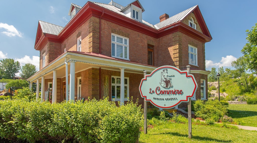 Chicoutimi featuring signage