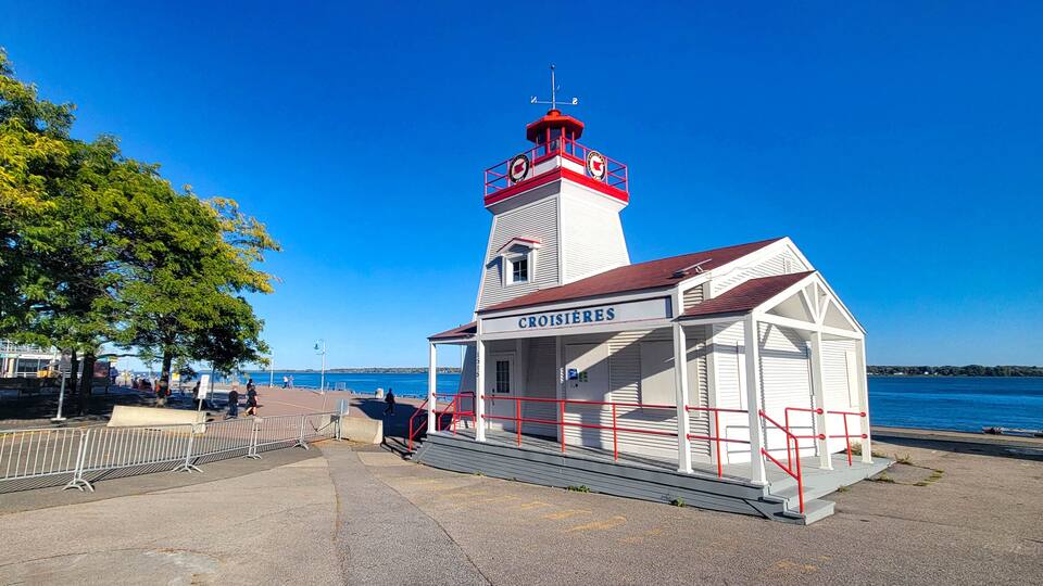 Phare de Trois-Rivières au Québec, Canada