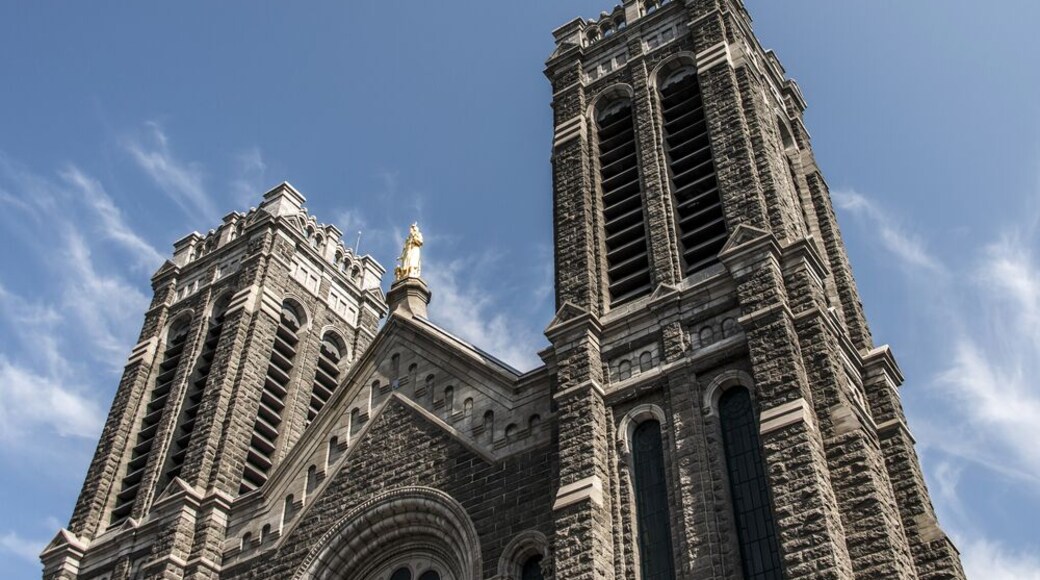 Quebec City Canada 12.09.2017 - Tower of Saint-Roch Church; Shutterstock ID 752664388; PO: Hcom Destination Content neighborhoods; Client: Hotels.com; Other: Hcom brand budge