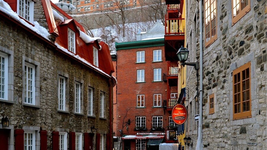UNESCO World Heritage Site: Historic District of Old Québec
Lower Town of Old Quebec