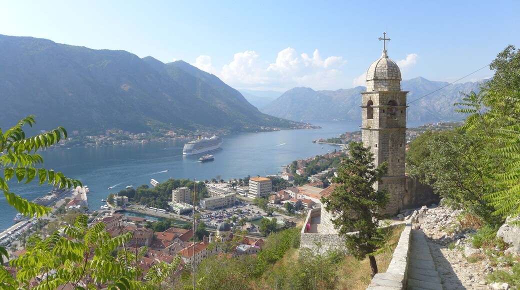 The view of Kotor Bay and Old Town.